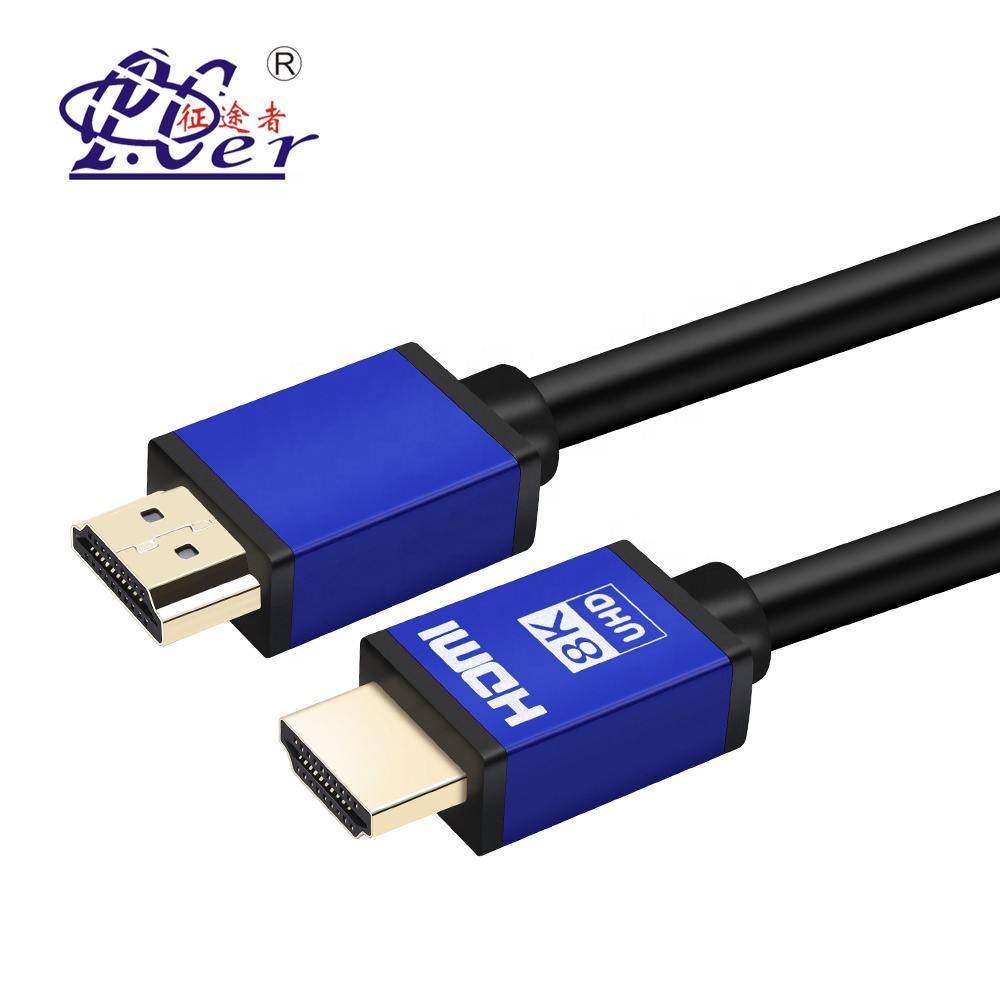 8K UHD HDMI кабель Позолоченный папа к мужчине 48 Гбит/с 3D 8K 60 Гц HDMI кабель для HDTV