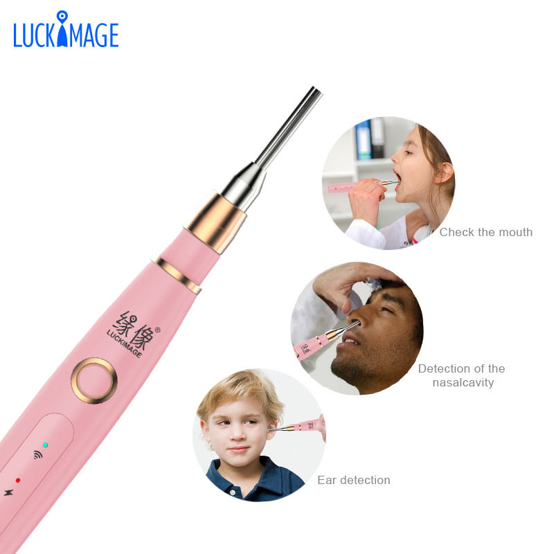 Luckimage завод поставщик видео цифровой hd wifi Телемедицина otoscope уха видео камера