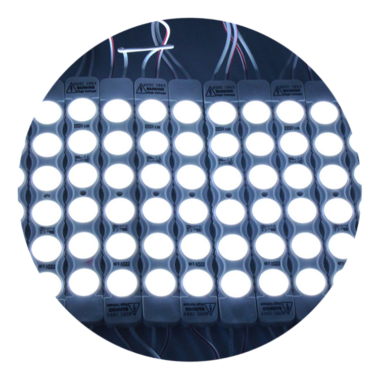 indoor use IP65 160 degree angle PVC 1pcs cuttable 3.8w AC110V 220V 6pcs injection LED module light