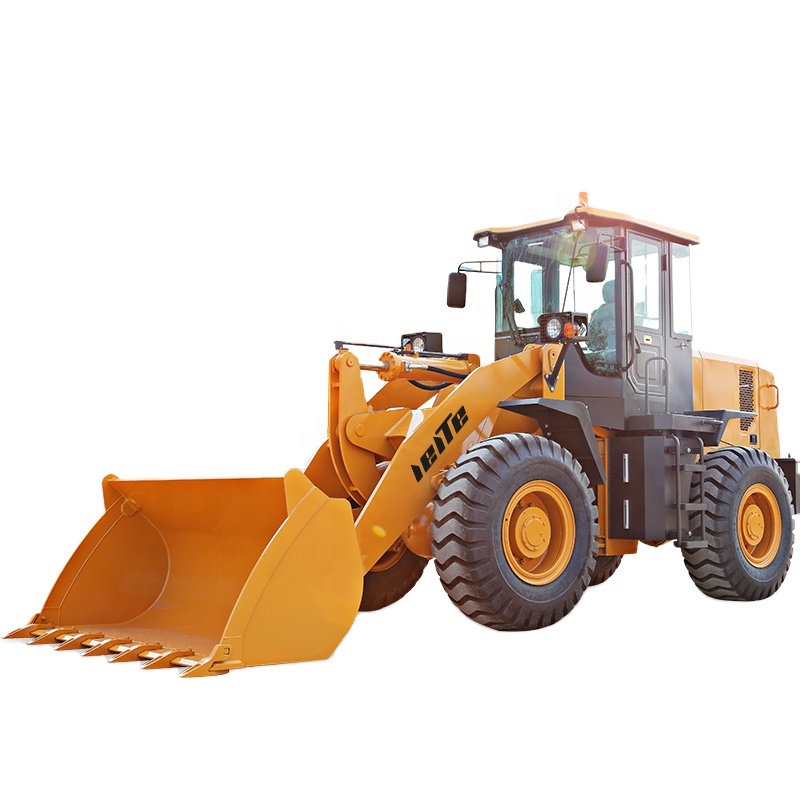 Front 4 Wheel Manufacturer Wheel Loader 3.5 Ton Rated Load 5 Ton Front End Loader Telescopic Earthmoving Machinery