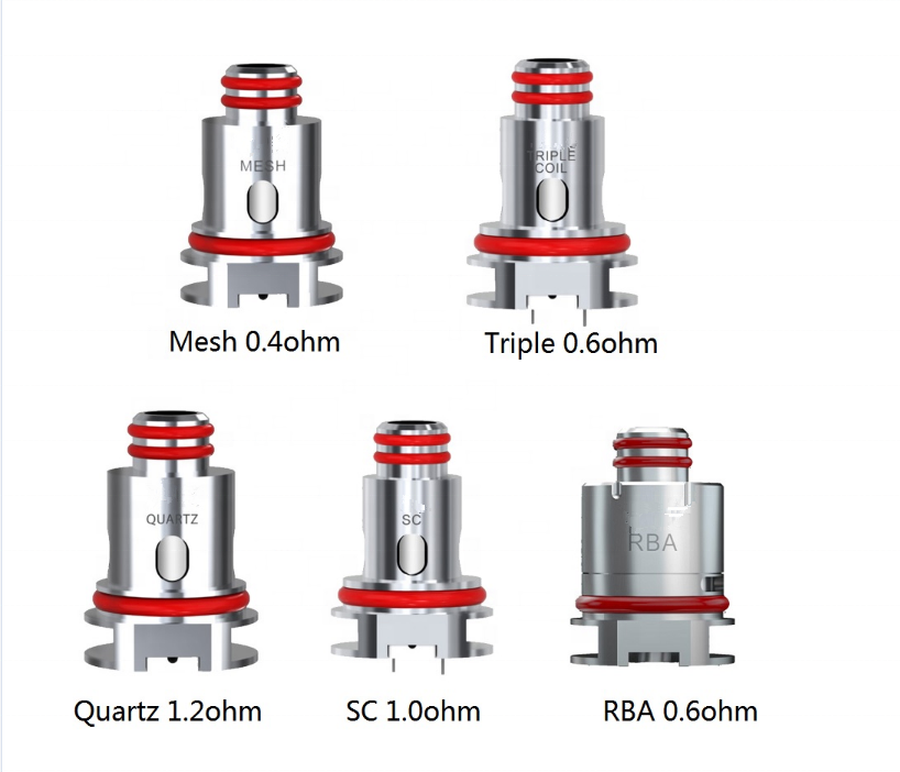 New Arrival Vanscloud RPM 40/80 0.3/0.4/0.8/1.2/1.0 Replacement Coil 5pcs/pack