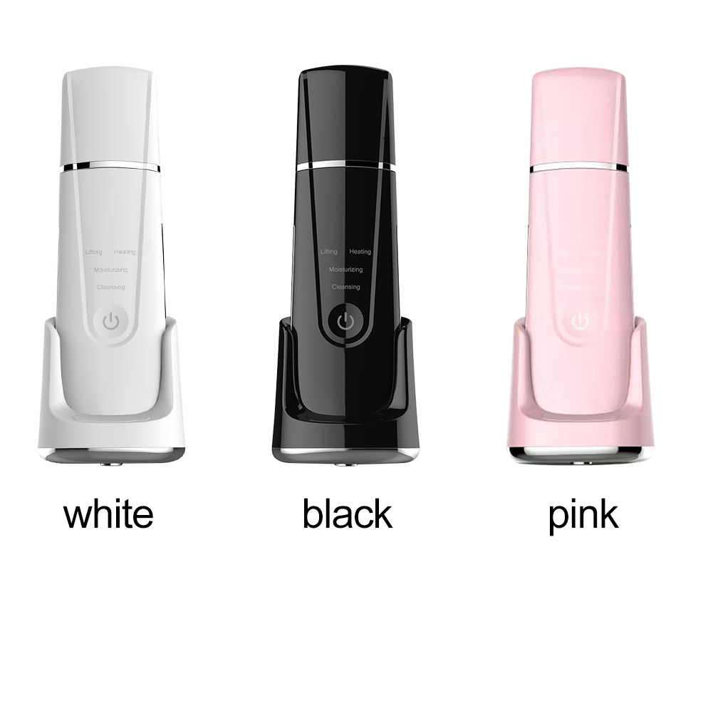 Skin Care Professional Ultrasonic Skin Spatula Facial Ultrasonic Scrubber Pore Cleaner