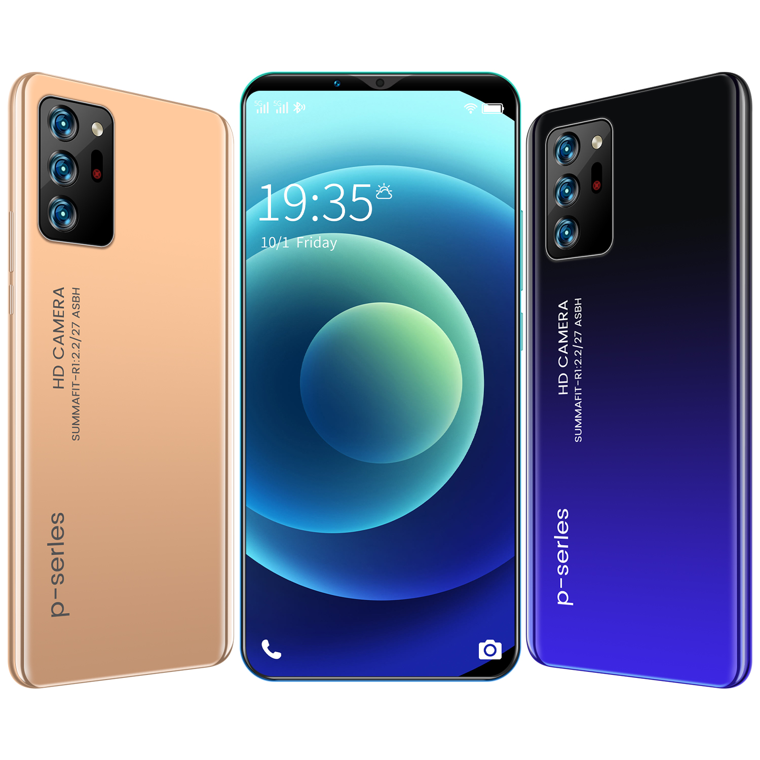 5,8 дюймов Note20 плюс неблокированный Android мобильный смартфон 5,8 "512 + 4g с двумя сим-картами Global 3G мобильный телефон