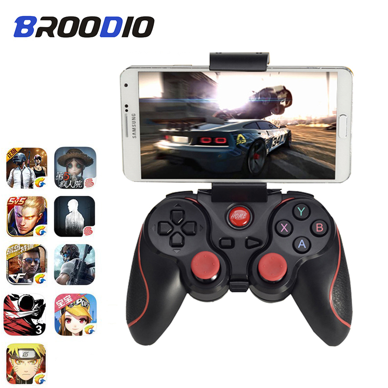 Беспроводной Bluetooth контроллер X3 T3, джойстик для Iphone, IOS, Android, геймпад для PS4, PS3, ПК, ТВ-приставки