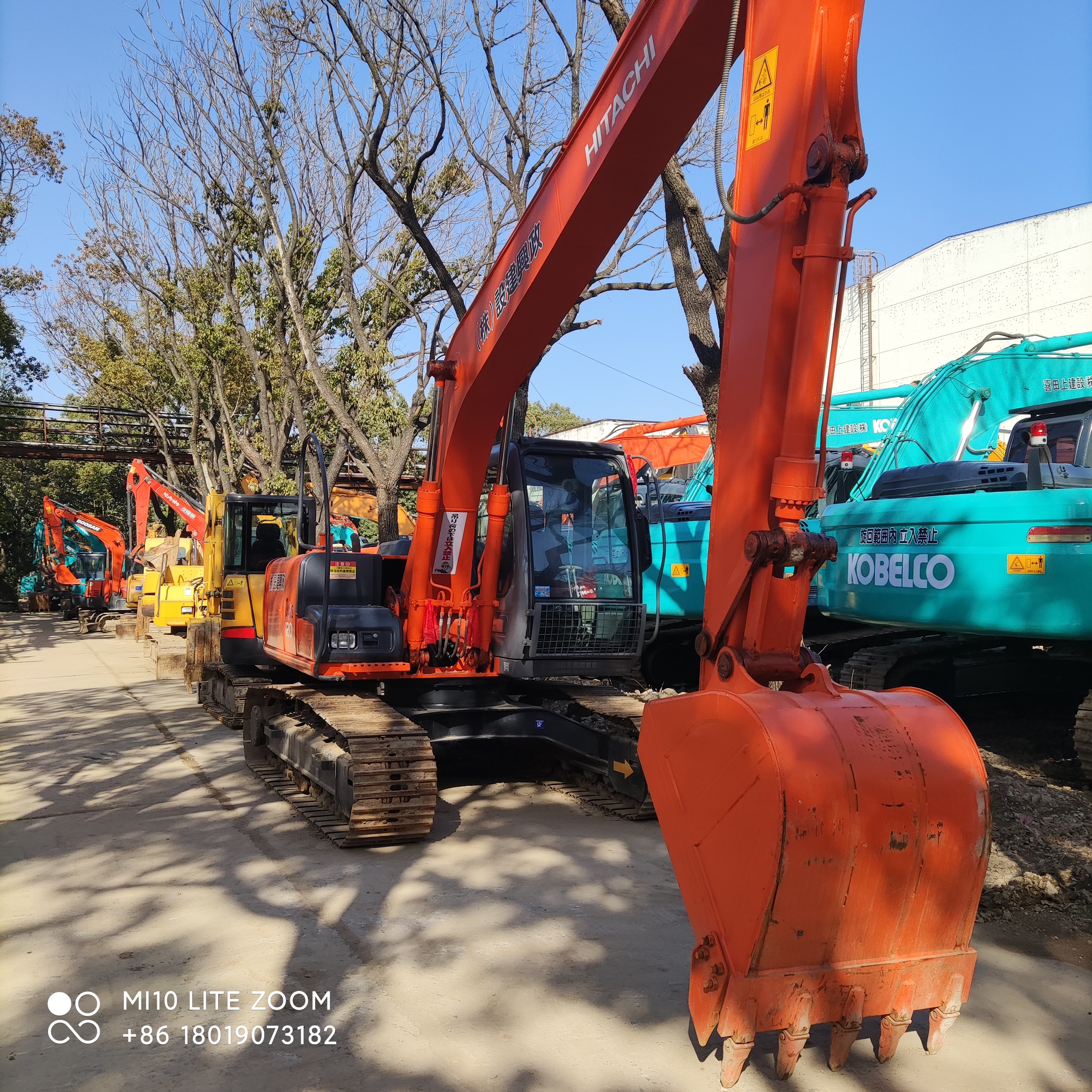 100% Japan Used ZX120 Crawler Excavator in stock for sale great condition