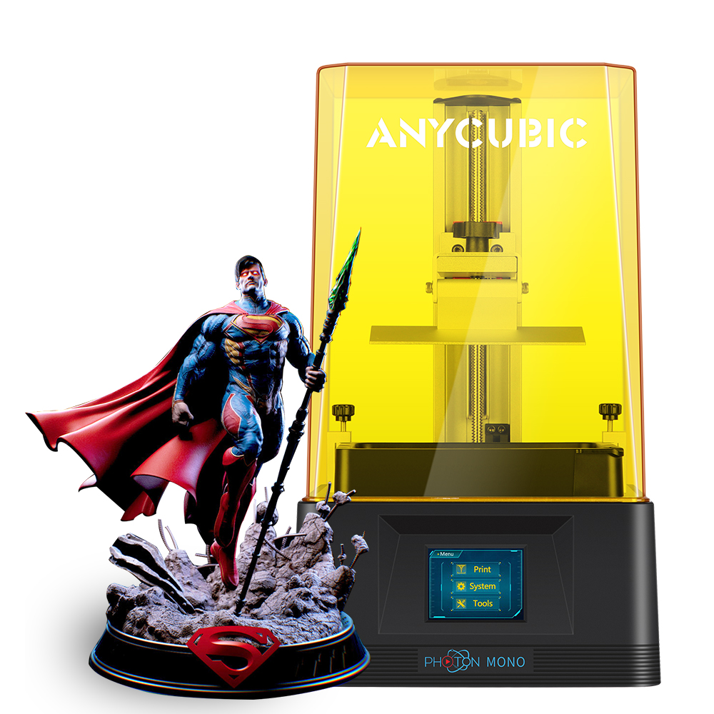 ANYCUBIC Доступные настольные 3d светодиодные ультрафиолетовые отверждаемые принтеры печатная машина