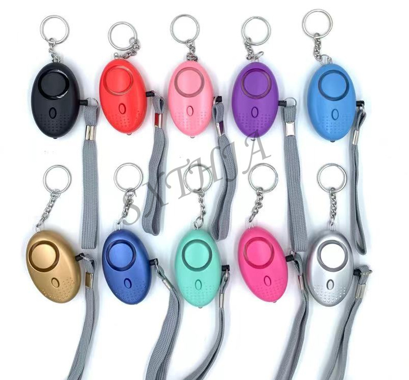 Mini 120dB Safe Sound Emergency Personal Alarm Security Electronic Device Self Defense Keychain Alarm For Women Kids and Elders