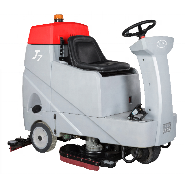 J7 Ride-on floor scrubber machine and Cleaning Equipment From Baiyun Cleaning