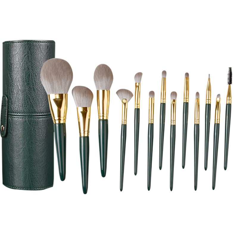 Uniasia No Logo Private Label Brochas De Maquillaje 13 Pcs Makeup Brush Cruelty Free Make Up Brushes