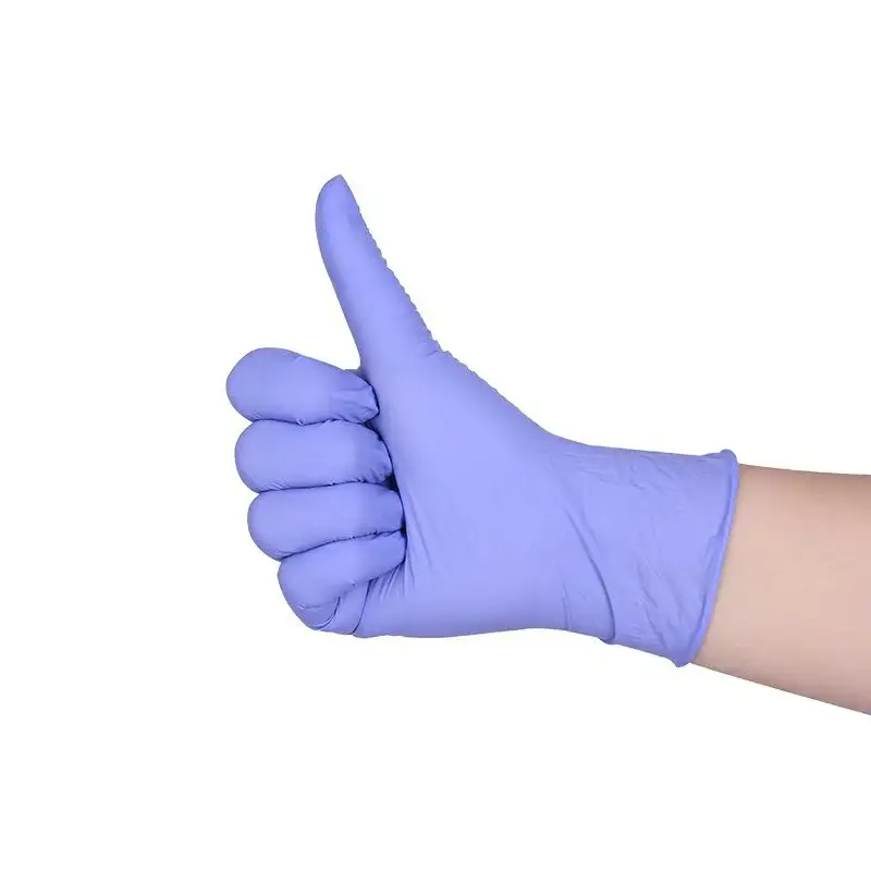 high quality latex free powder free examination medical disposable nitrile gloves