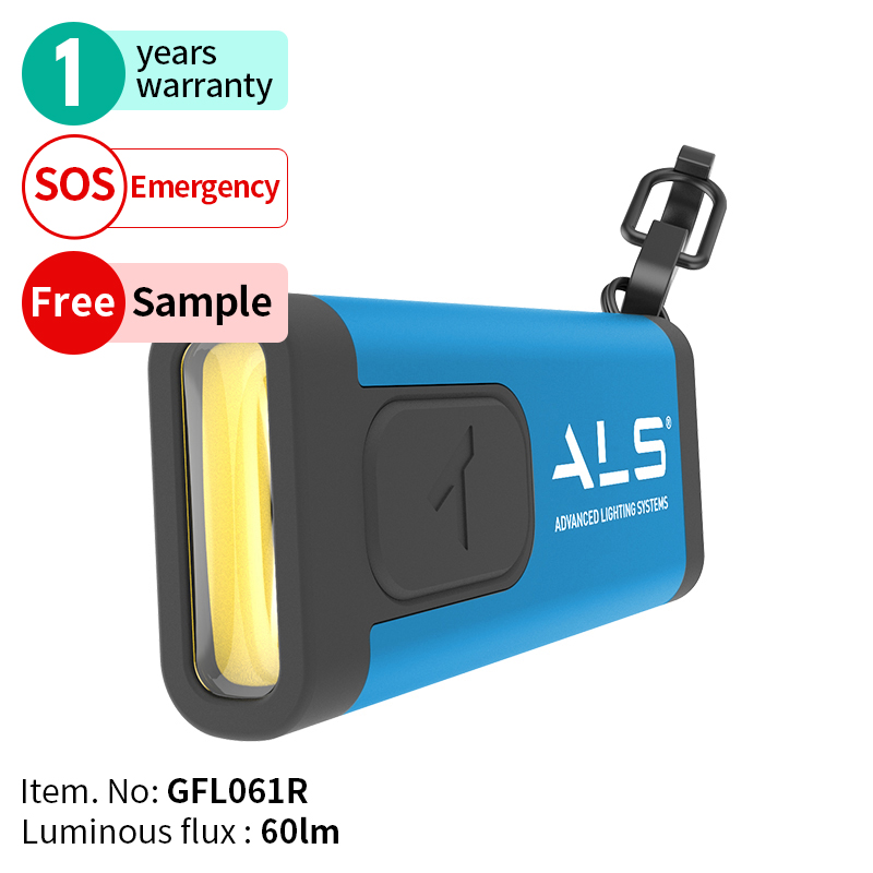 ALS Высокое качество 60 Люмен USB аккумуляторная мини фонарик (включая батарею), с приближением, лучший фонарик для кемпинга аварийной ситуации