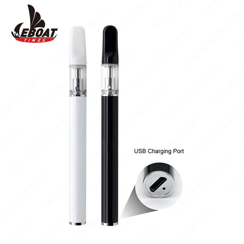 OEM brand Eboattimes O8-USB cbd disposable pen 1ml rechargeable vap pen disposable