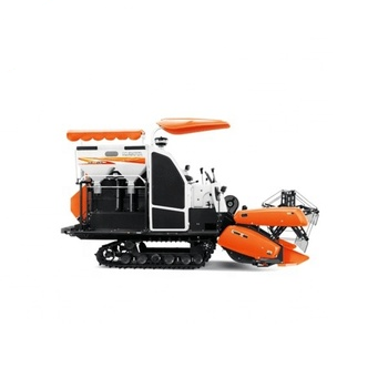 Самоходный резиновый гусеничный комбайн Kubota DC 70 г