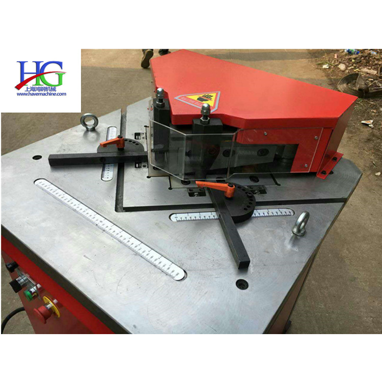 High Quality Hydraulic Sheet Metal Cutting Angle Notching Machine Hydraulic Angle Notching Cutting Machine For Sale
