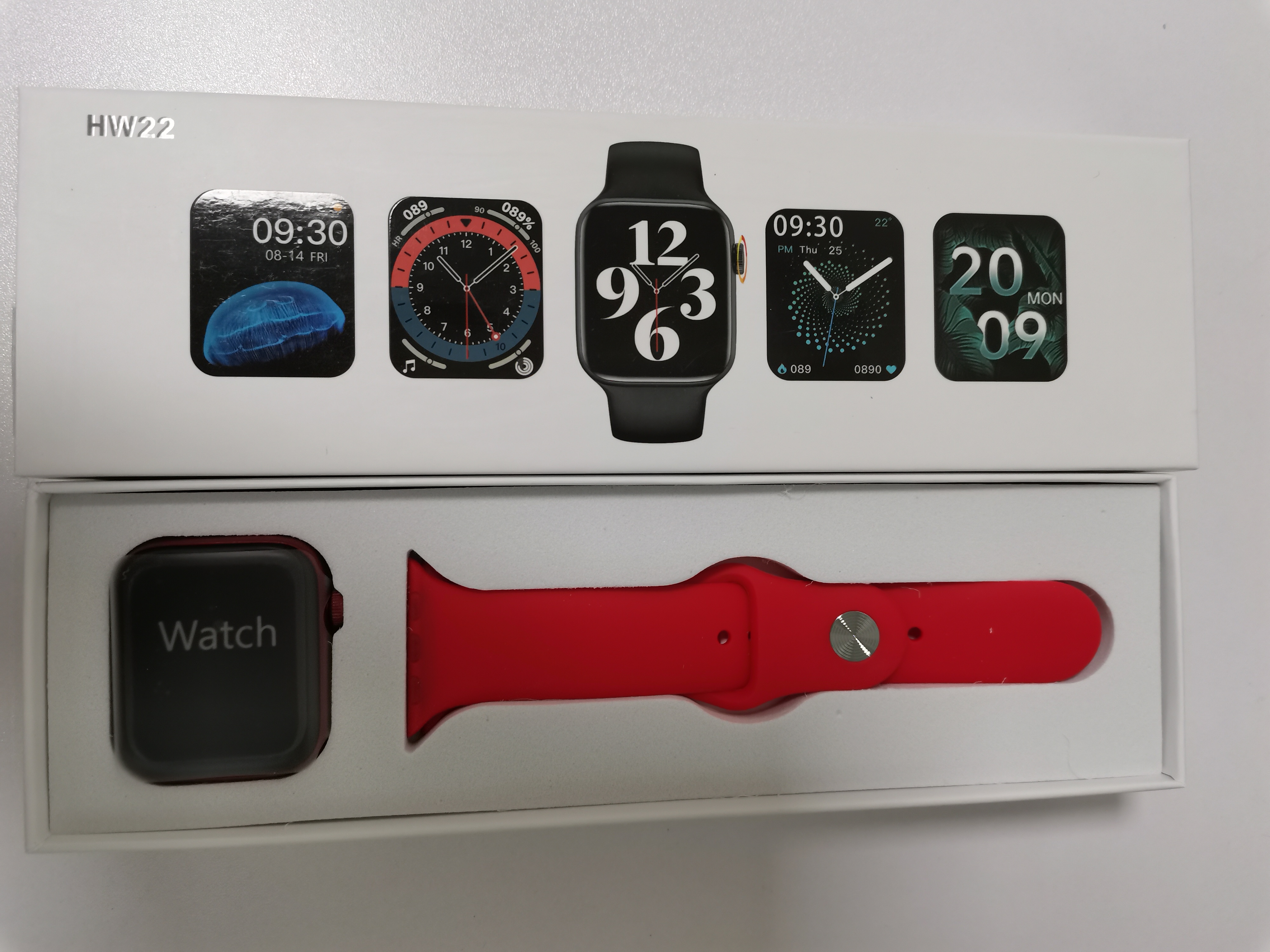 2021 Colorful Touch Screen Hw22 Smartwatch 1.75 Inch Full Screen Smart Call Watches Spin Button Easy Control Interface