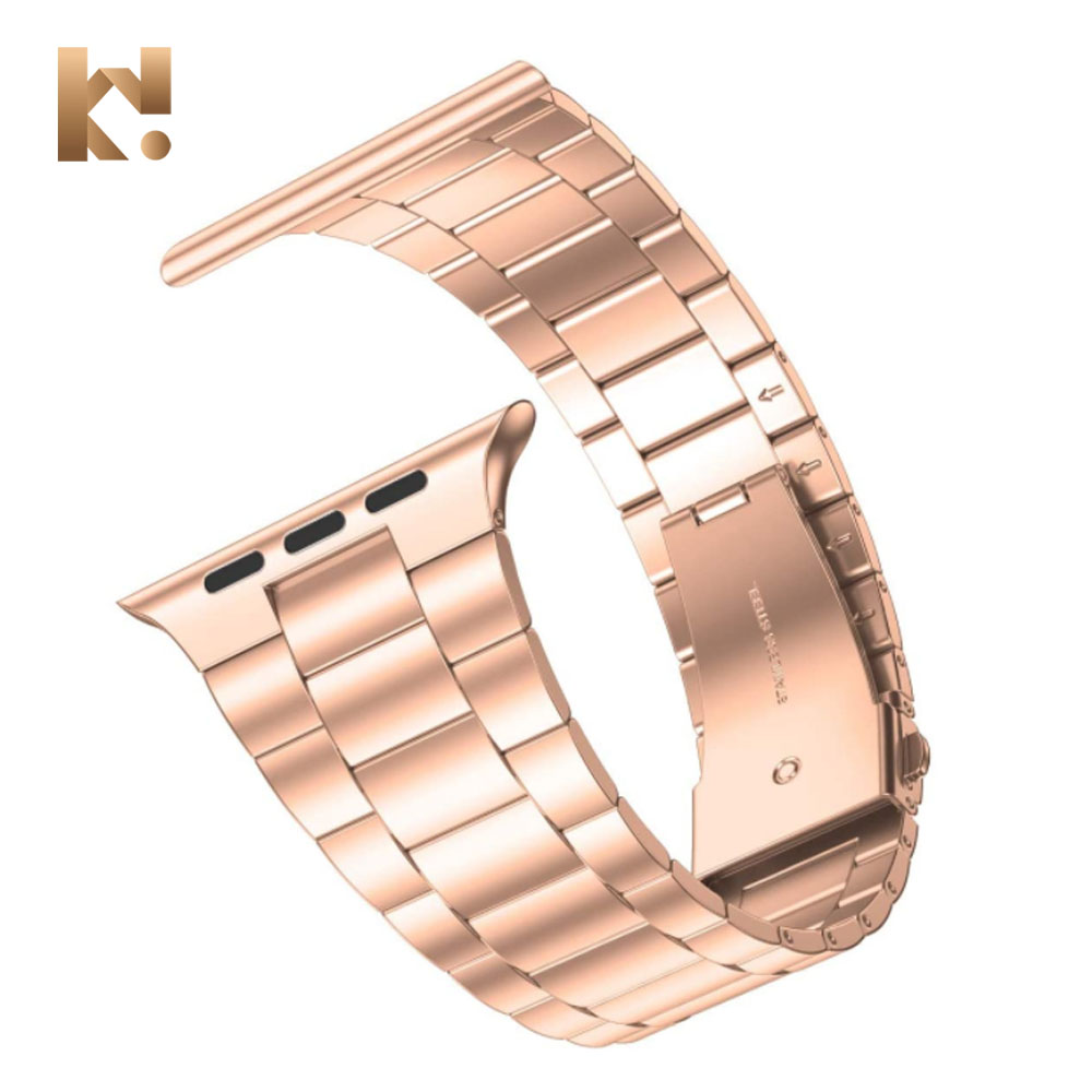 Ремешок для часов KeepWin из нержавеющей стали, 38/40/42/44 мм