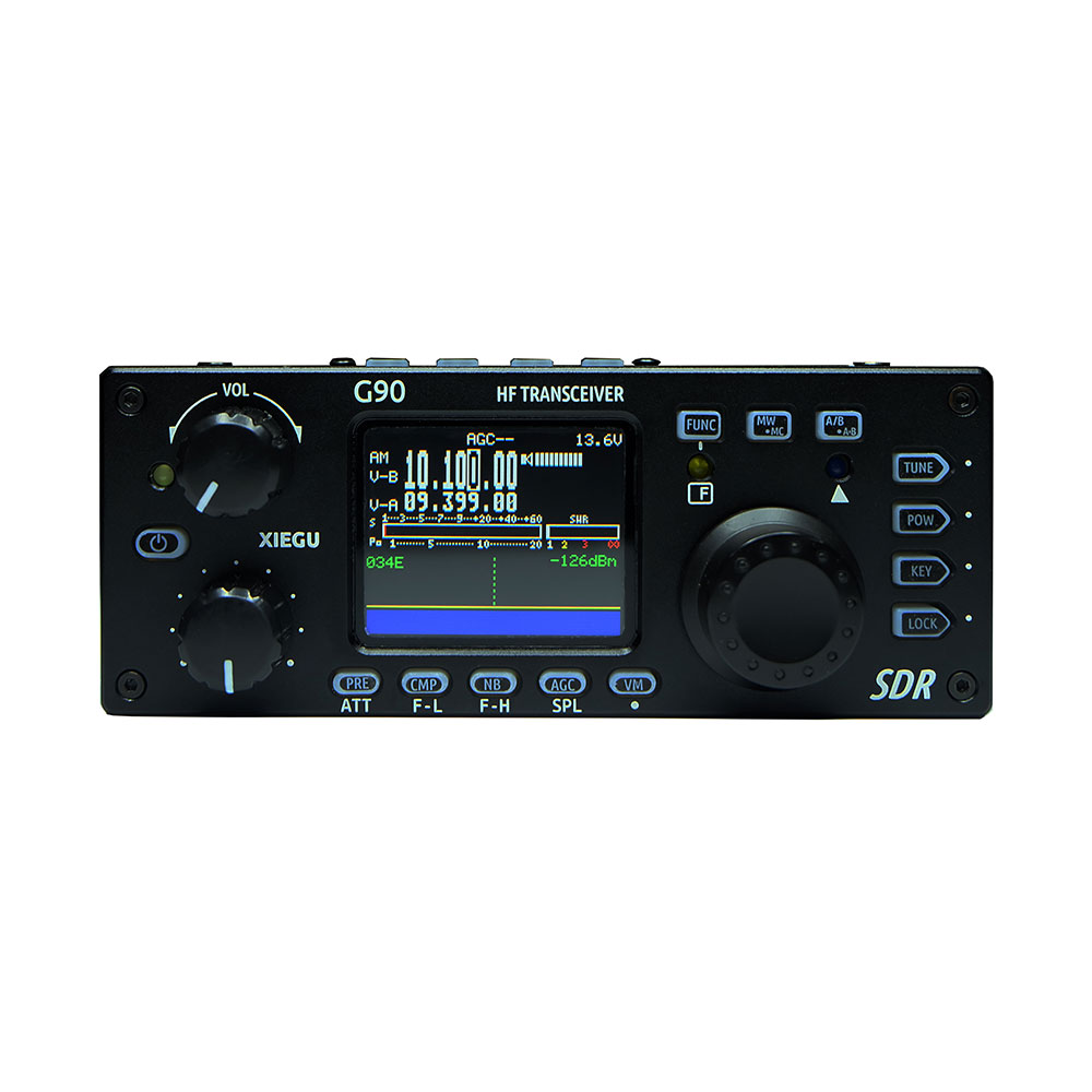 Xiegu мобильный 20 Вт Qrp HF CW SSB Ham Радио G90 Xiegu HF трансивер любительский все диапазоны любительский радиоприемник SDR