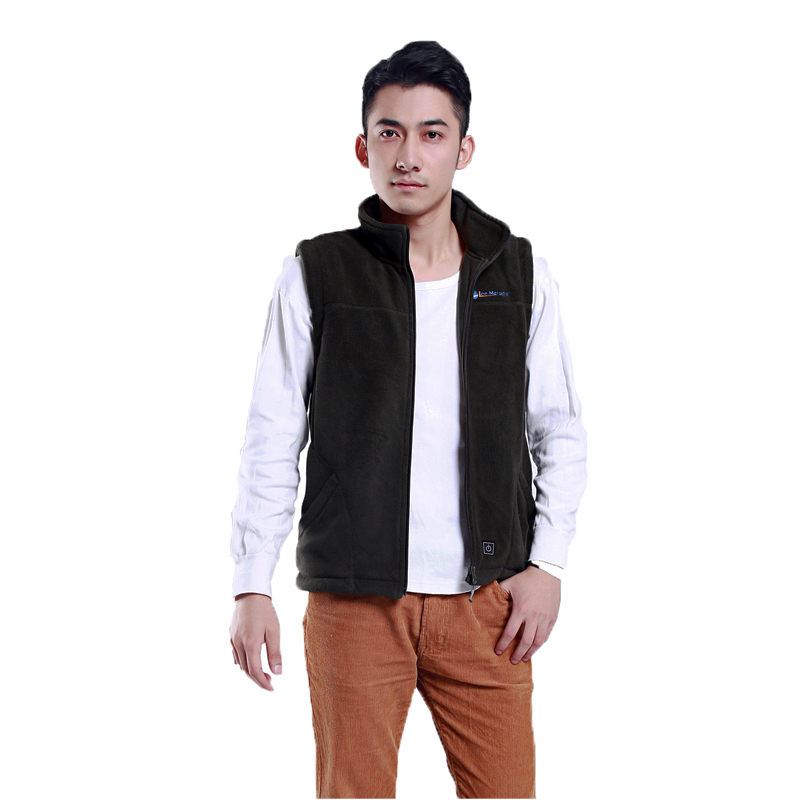 2021 Winter Women Men Heated Jacket Usb Battery Fever Vest