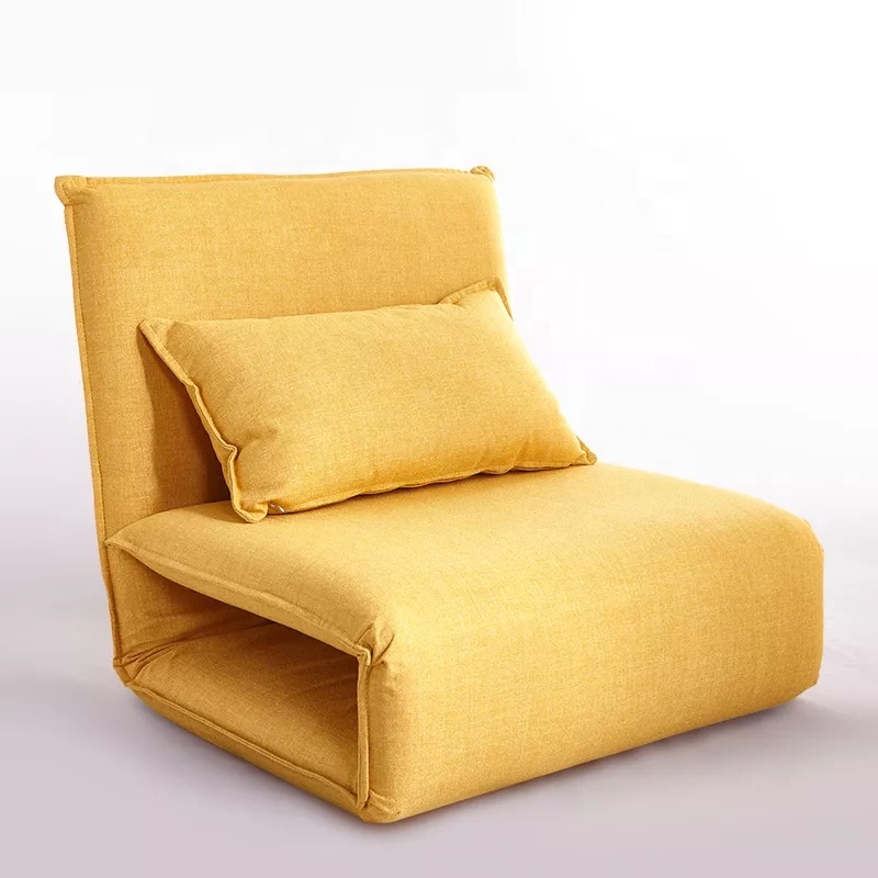 Modern Folding Single Lazy Sofa For Living Room Beanbag Floor Sofa Chair Tatami Recliner Floor Sofa