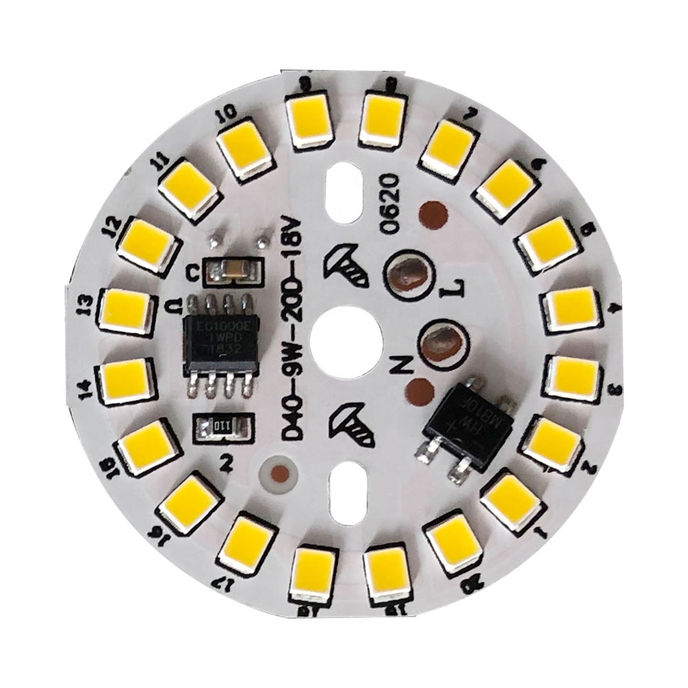 9W DOB Светодиодная лампа PCB