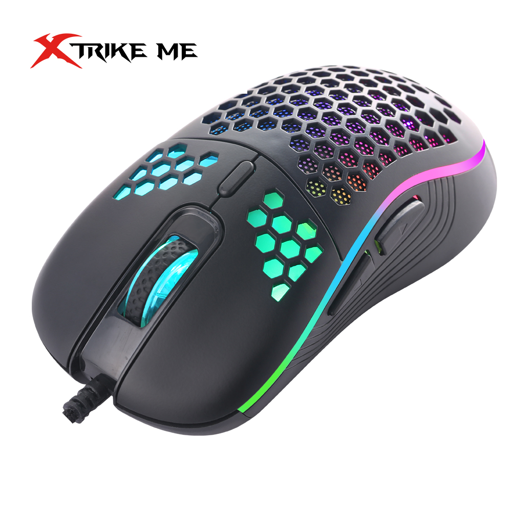 XTRIKE ME GM-512 RGB мышь для геймеров Проводная мышь с 7 кнопками