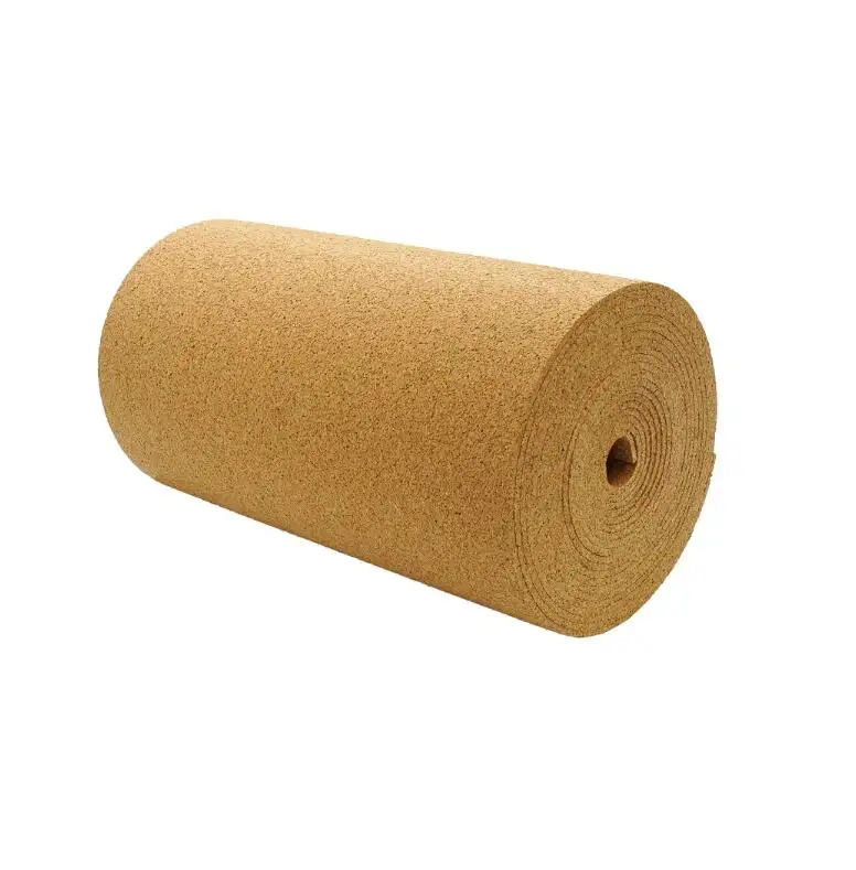 wholesale nature color portugal imported cork roll 3mm X 0.5mt X 5mt CORK ROLLS tile bulletin board panel acoustic sheet wall