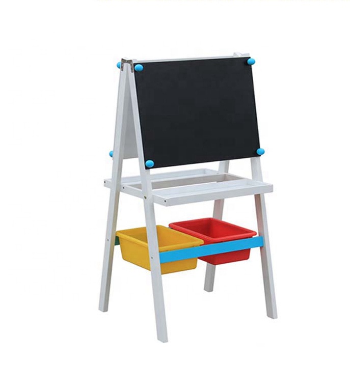 Multi-Function Quality art easel Magnetic Kids Drawing Board Painting Wooden Easel Stand
