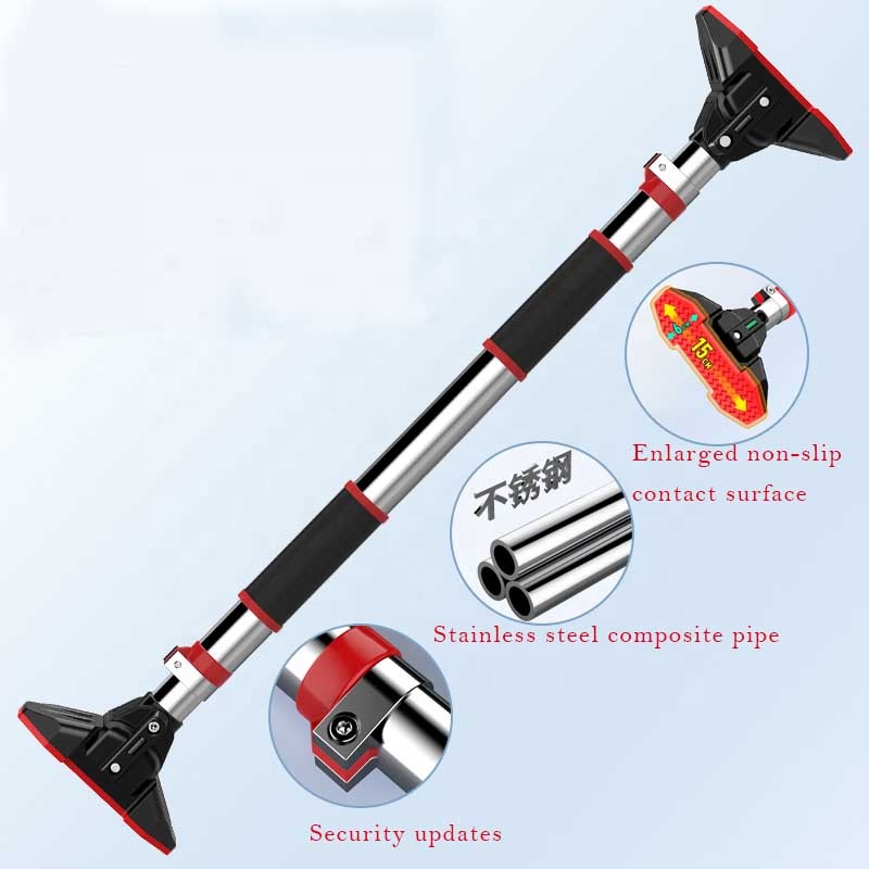 75-131cm exercise training Lock indoor adjustable door junior chin up bar pull up gymnastics neoprene horizontal bar