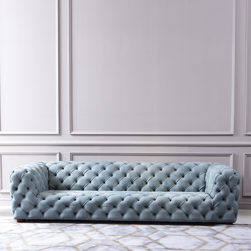 Итальянская современная мебель бархатный chesterfield диван набор для гостиной
