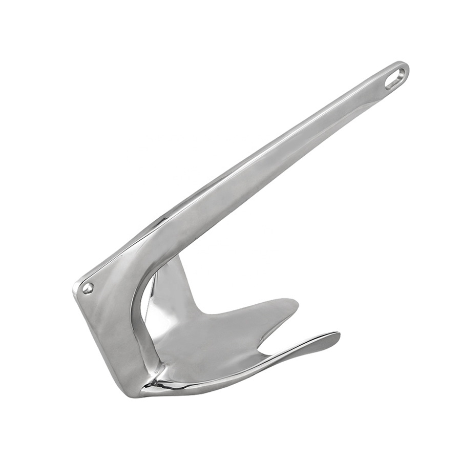 Boat Accessories High Quality SS316 Mirror Polished Boat Bruce Anchor For Sale
