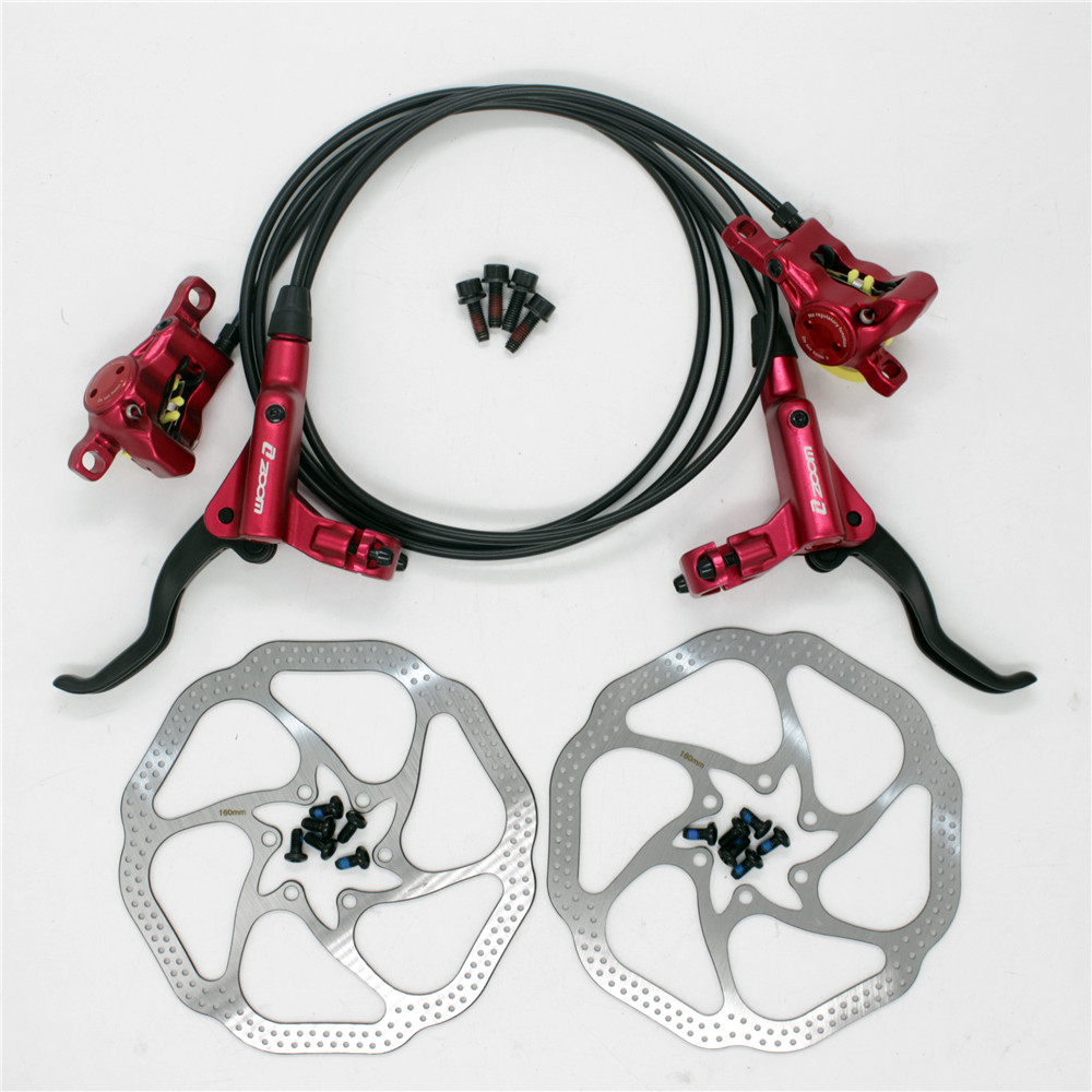 ZOOM HB-875 Bike Brake mtb Hydraulic Disc brake with HS1 rotor better than M395 MT200 left front right rear
