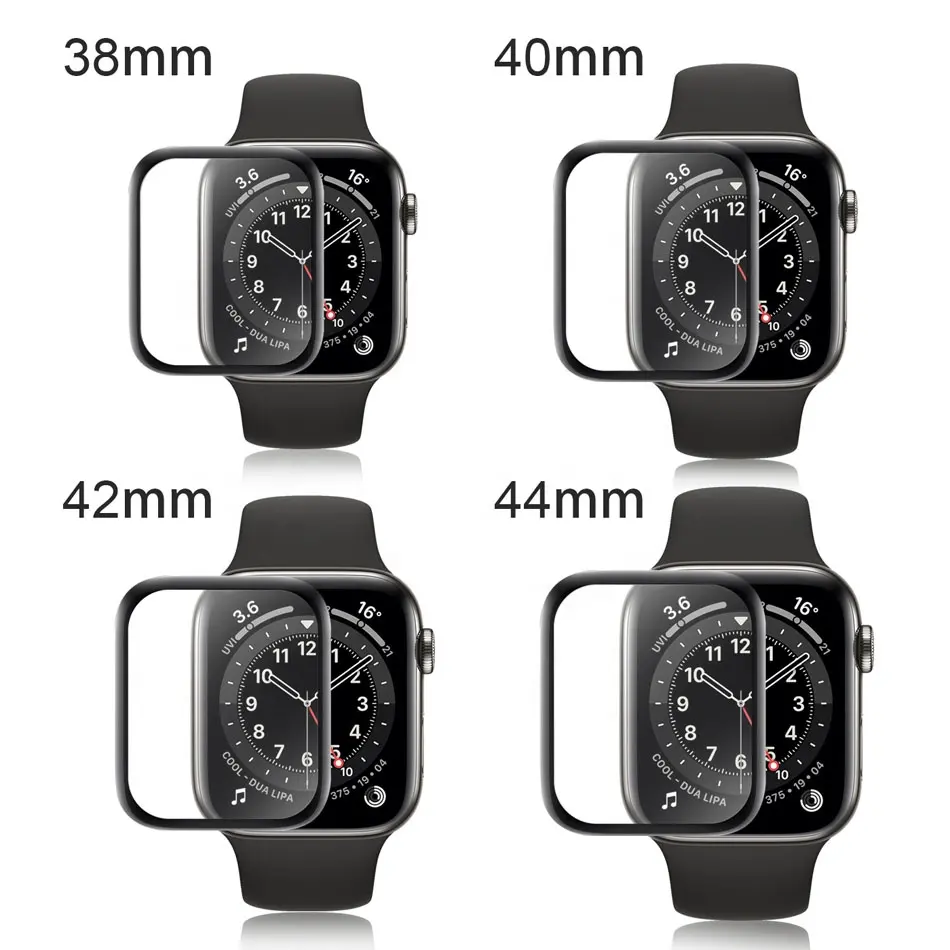 Coolyep HD Screen Protector For apple watch screen protector Apple Watch Series 6 SE 5 4 3 tempered glass For iwatch