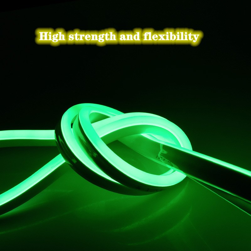 IP65 12V Led Rope Light Quantity Luminous Auto Body Lamp PVC RGB Power Item Lighting Surface SMD PCS Garden Flat Hotel