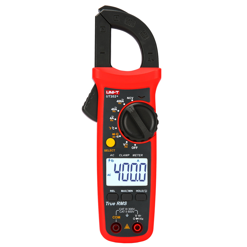 UNI-T UT202A + UT202 + UT203 + UT204 + Цифровые токовые клещи мультиметр Smart