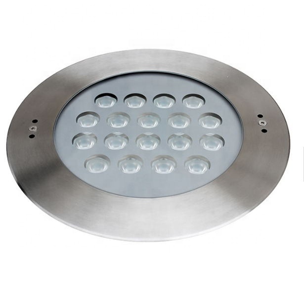 316L Stainless Steel IP68 Surface Mounted Underwater Lights 18W 24W 35W RGBW LED Swimming Pool Light