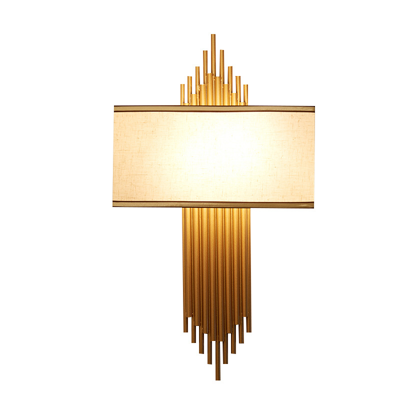 New Chinese wall lamp Modern creative atmospheric living room wall lamp