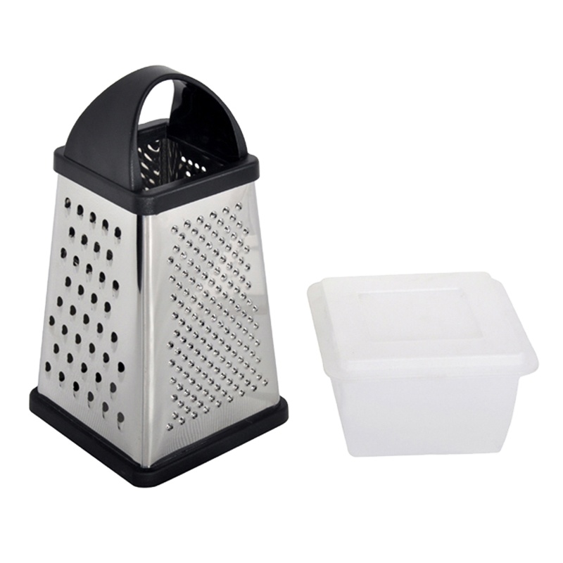 4 Side Grater Kitchen Vegetable Grater Machine Stainless Steel