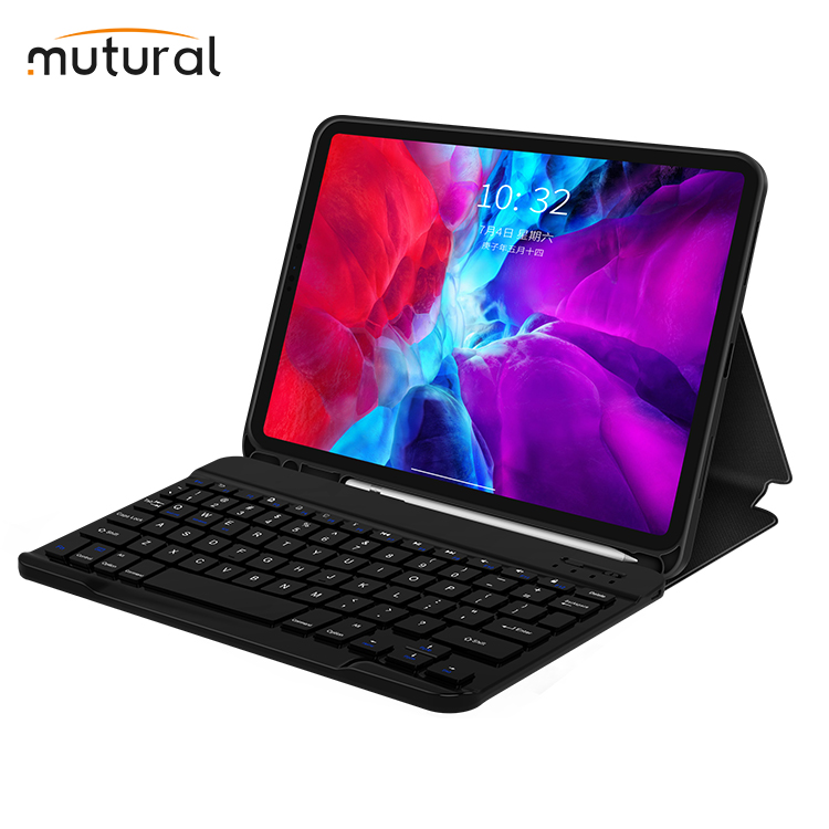 Умный чехол для Apple Ipad 7-го поколения 10,2 "с держателем для карандашей, мягкая гибкая задняя крышка