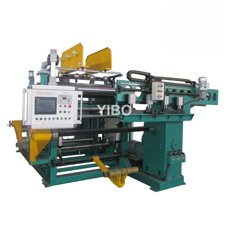 China products with latest technology PLC control automatic distribution lv foil winding machine for transformer