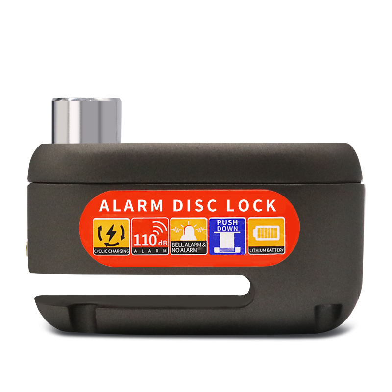 Voiture waterproof Motorbike Accessories disc lock alarm 110dB bike lock alarm disc anti theft disc brake lock alarm