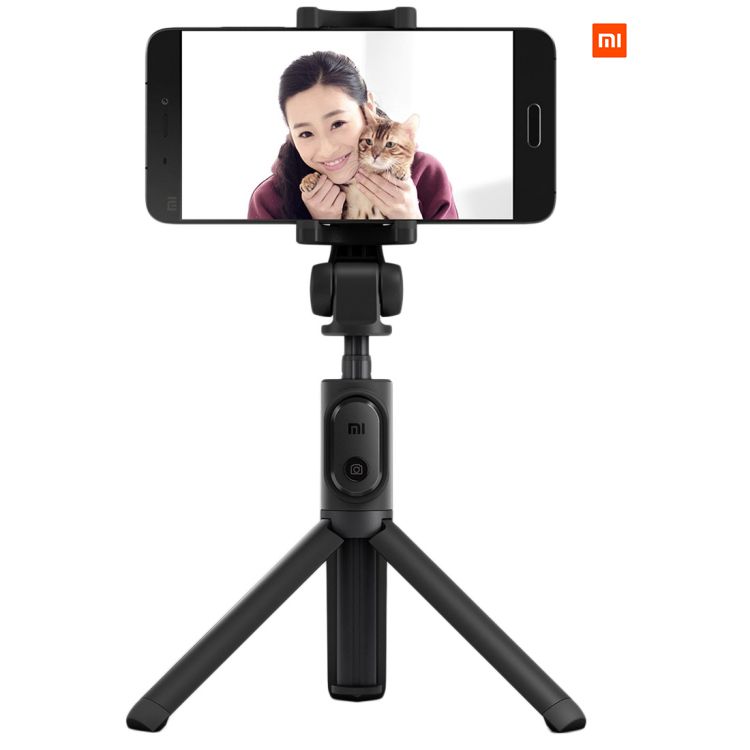 Оригинальная Складная селфи-палка Xiaomi, раздвижной штатив-монопод, держатель для телефонов iPhone и Android