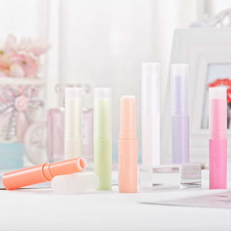 Spot hot sale 12.1mm diy Korean style multicolor sample lipstick tube cosmetic packaging material