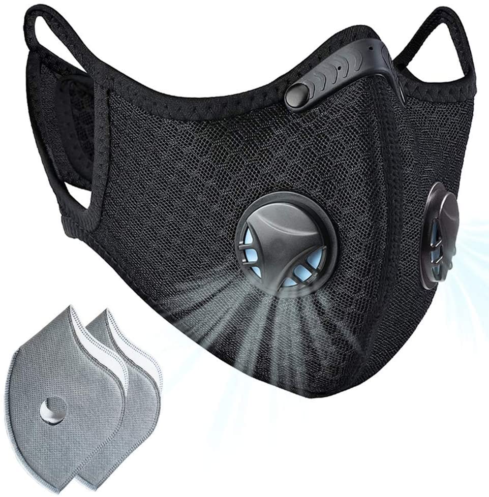 Многоразовые пылезащитный рот s порты сетки facemask дизайн с фильтром pm 25