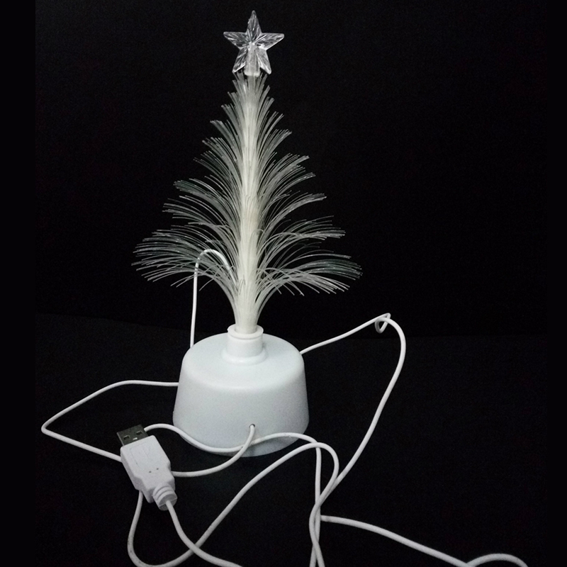 Hot Sale Color Changing Led Christmas Tree USB USB Fiber Optic Christmas tree Home Decoration