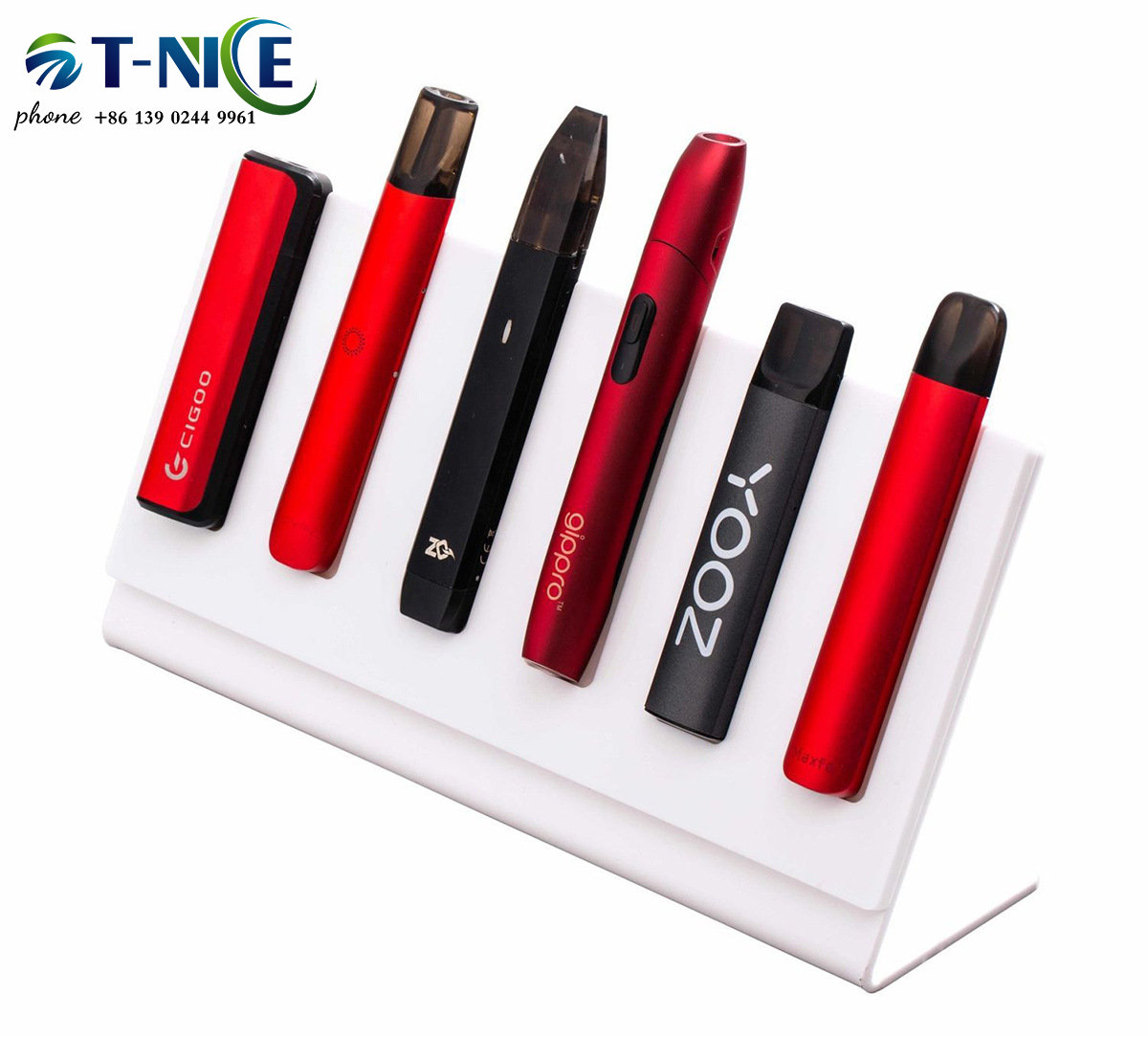 New acrylic can be customized E-cigarette Racks Electronic Cigarette Display shelf E-cigarette shelf