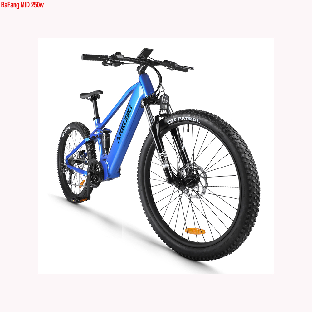 Akkubici Bafang mid 27,5 "Электрический biycle шестерни датчик горы emtb гидравлическая силовая отрезать Тормоза 48v 750w мотор горный велосипед, фара для электровелосипеда