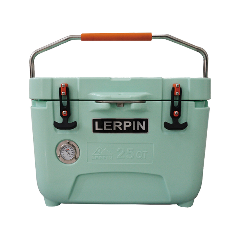 LERPIN -25QT-C 25 QT водонепроницаемый жесткий lldpe изолированный портативный кулер для кемпинга барбекю рыбалки