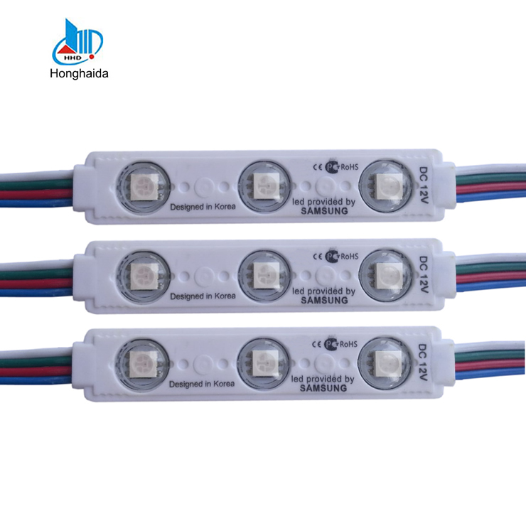 12 В smd 5050 изменение цвета rgb светодиодный Инжекционный модуль освещения