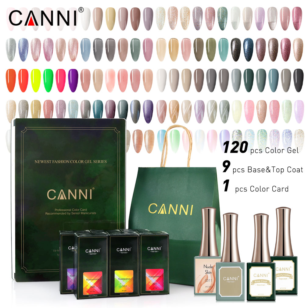CANNI 15 мл букет невесты 6 штук в партии, комплект поставки замочить от УФ/LED ногтей гель-лаком OEM индивидуальные частные этикетки Эмаль Гель лак для ногтей Набор для ногтей лак набор