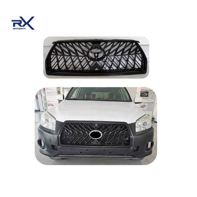 Автомобильная решетка для RAV4 Toyota 2009 2010 2011 2012 2013 LX570 ТРД стиле сетки гриль подтяжки лица обновления